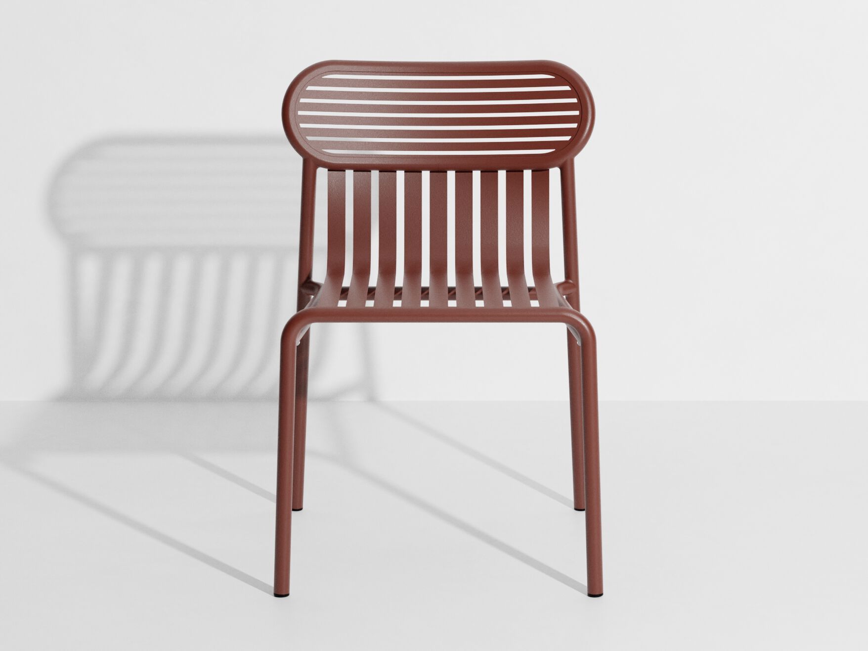 Алюминиевый штабелируемый садовый стул с порошковым покрытием Petite Friture выходные ARCH-00130800