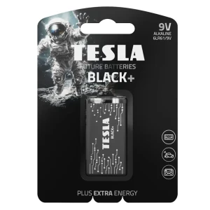 92018552 Батарейка Tesla 9V Black+ 6LR61 STLM-1487939