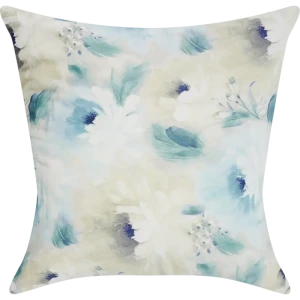 Подушка Дымка 40х40 см бархат цвет бирюзовый