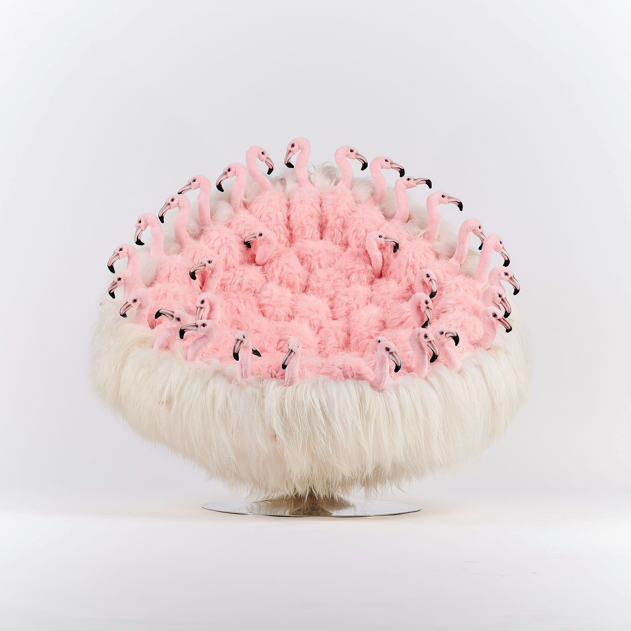 Полиэфирное кресло APCOLLECTION фламинго ARCH-00113686 - Вид №15