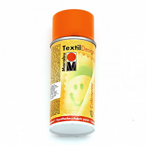 _Textil Design краска аэрозольная для ткани 150 мл 17240006324/171706013 013 оранжевый Marabu
