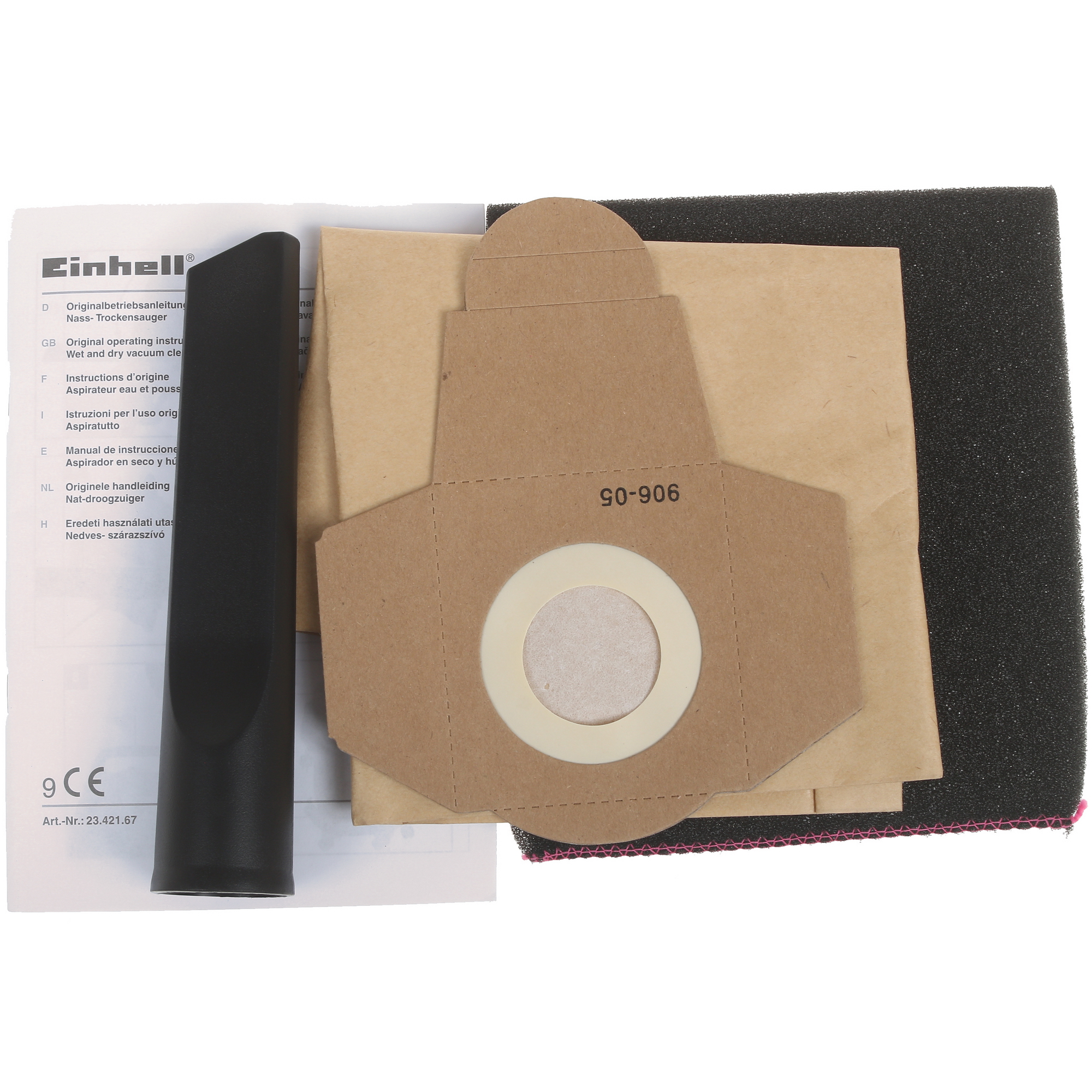 Строительный пылесос  Einhell TH-VC 1820 S 7999288 STDN-0103090 - Вид №9