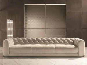 Longhi 3-х местный кожаный диван Loveluxe 2014 – royal collection W 580
