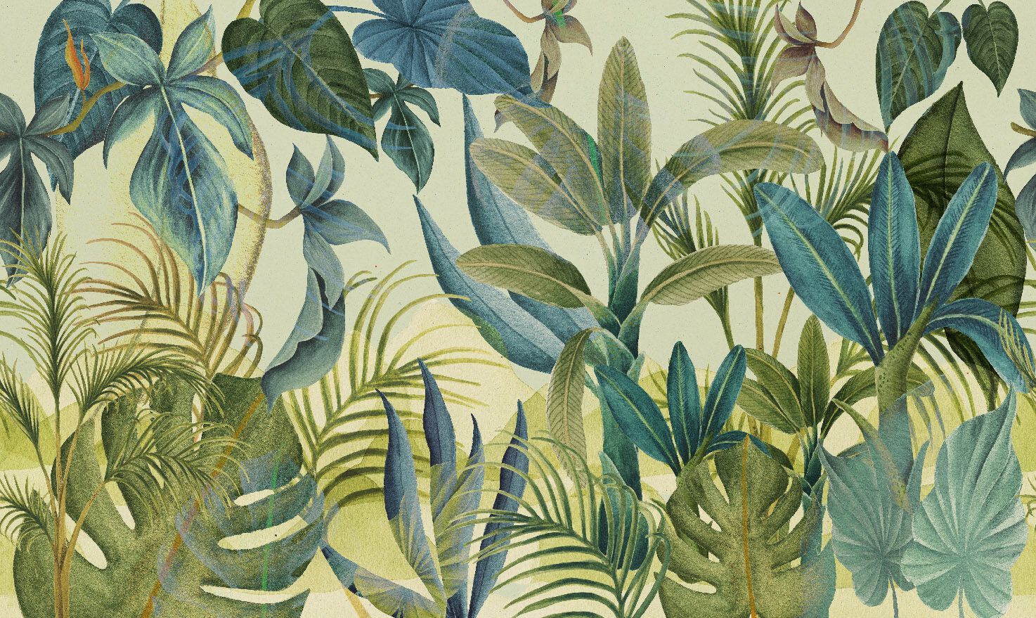 Обои с цветочными мотивами Jannelli&Volpi TAHUATA ARCH-00138840 - Вид №2