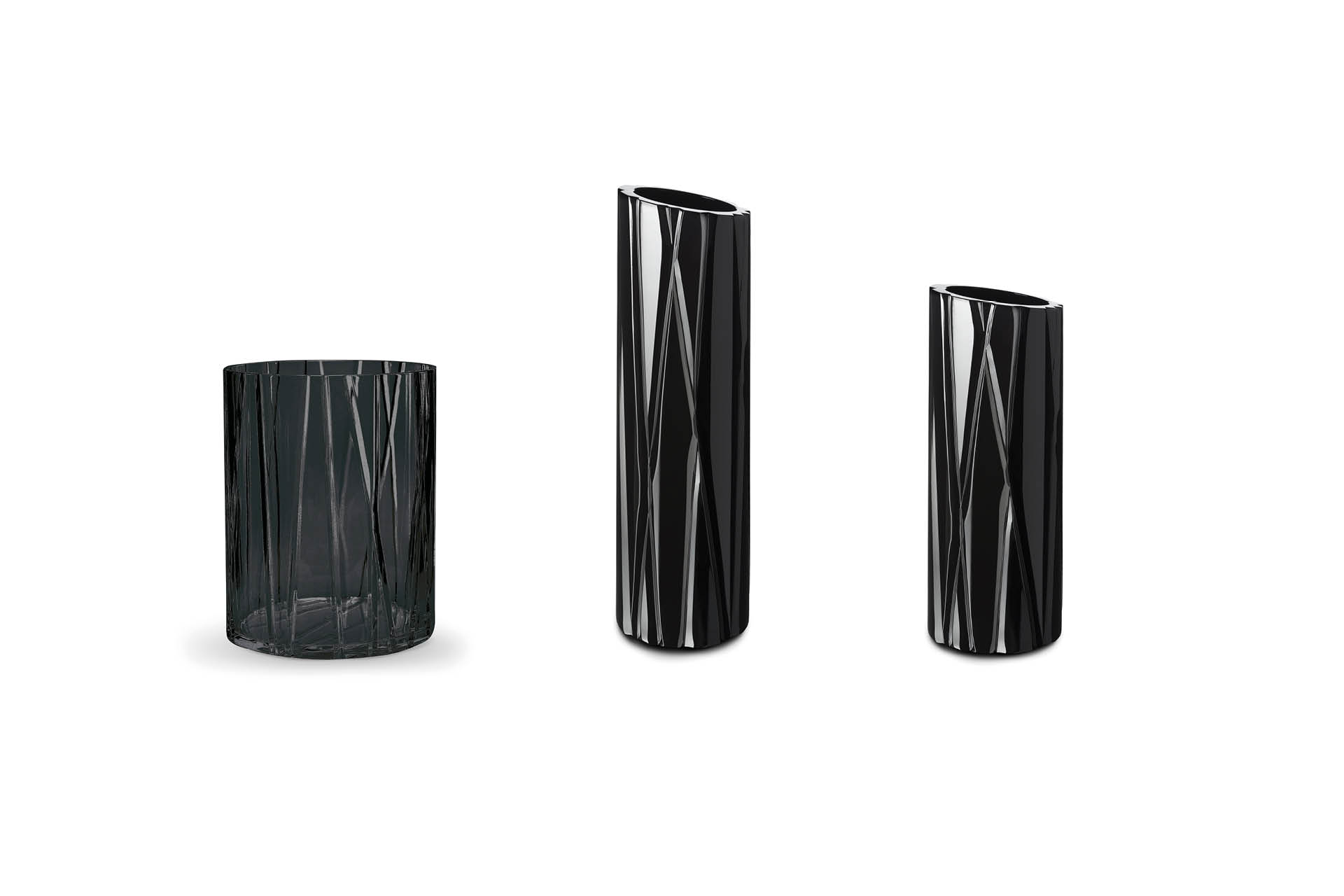 GRST178 «Moonlight» Черная ваза Manhattan - giorgio collection - Вид №5