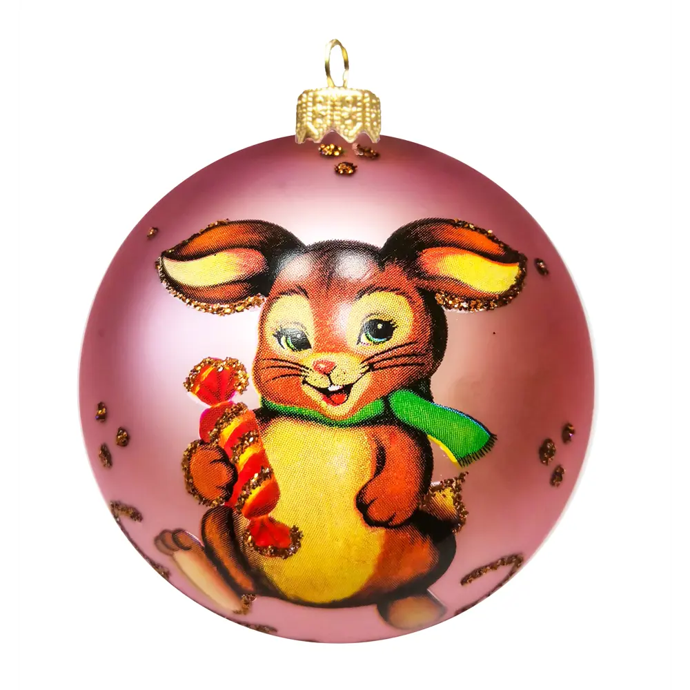 85178272 Шар Кролик КУ-65-224199 Коломеев 6.5x7 см STLM-1499679 Santreyd  - Вид №1