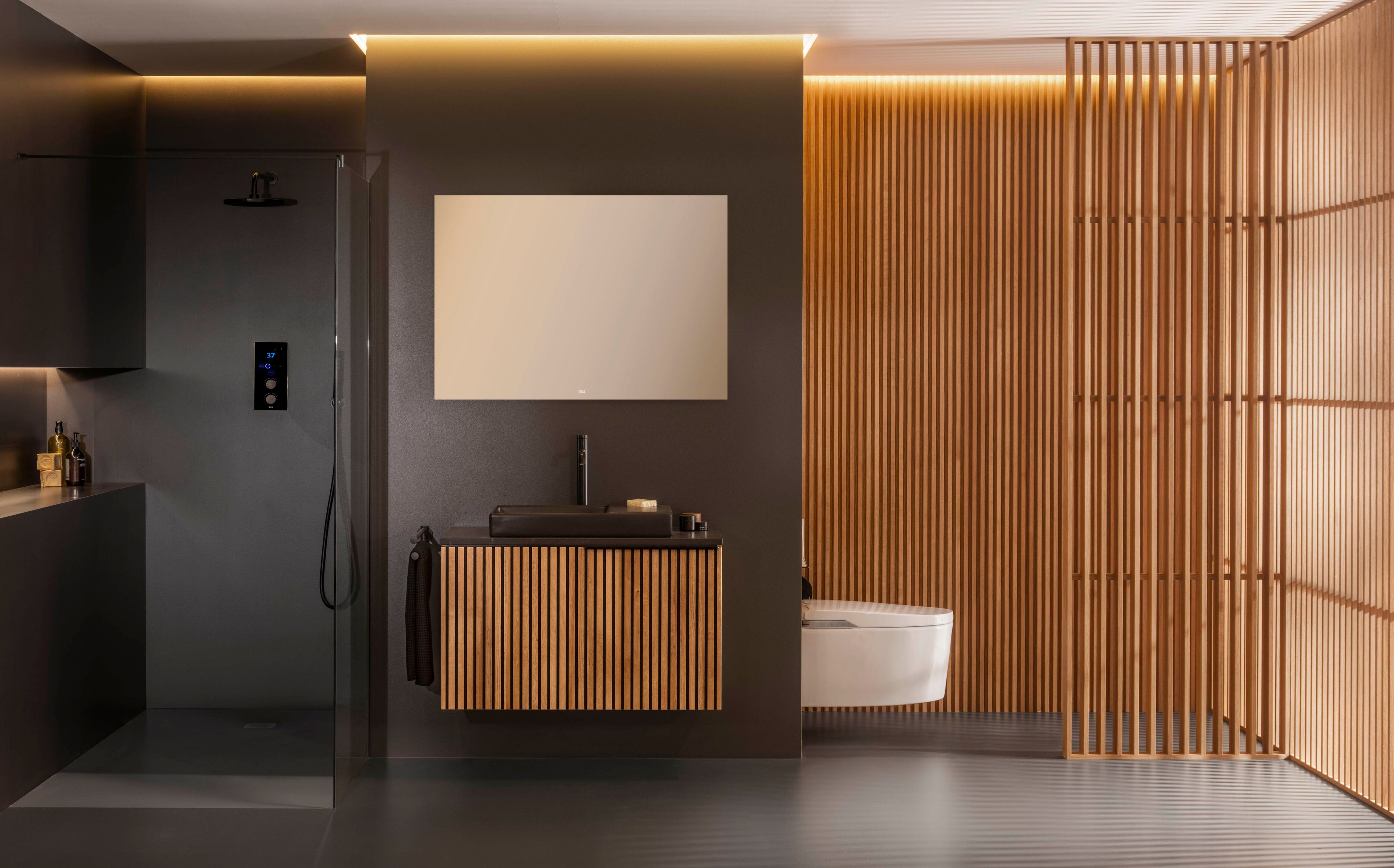 Однорычажный смеситель для раковины с автоматическим сливом Roca Ona ARCH-00006190 - Вид №6