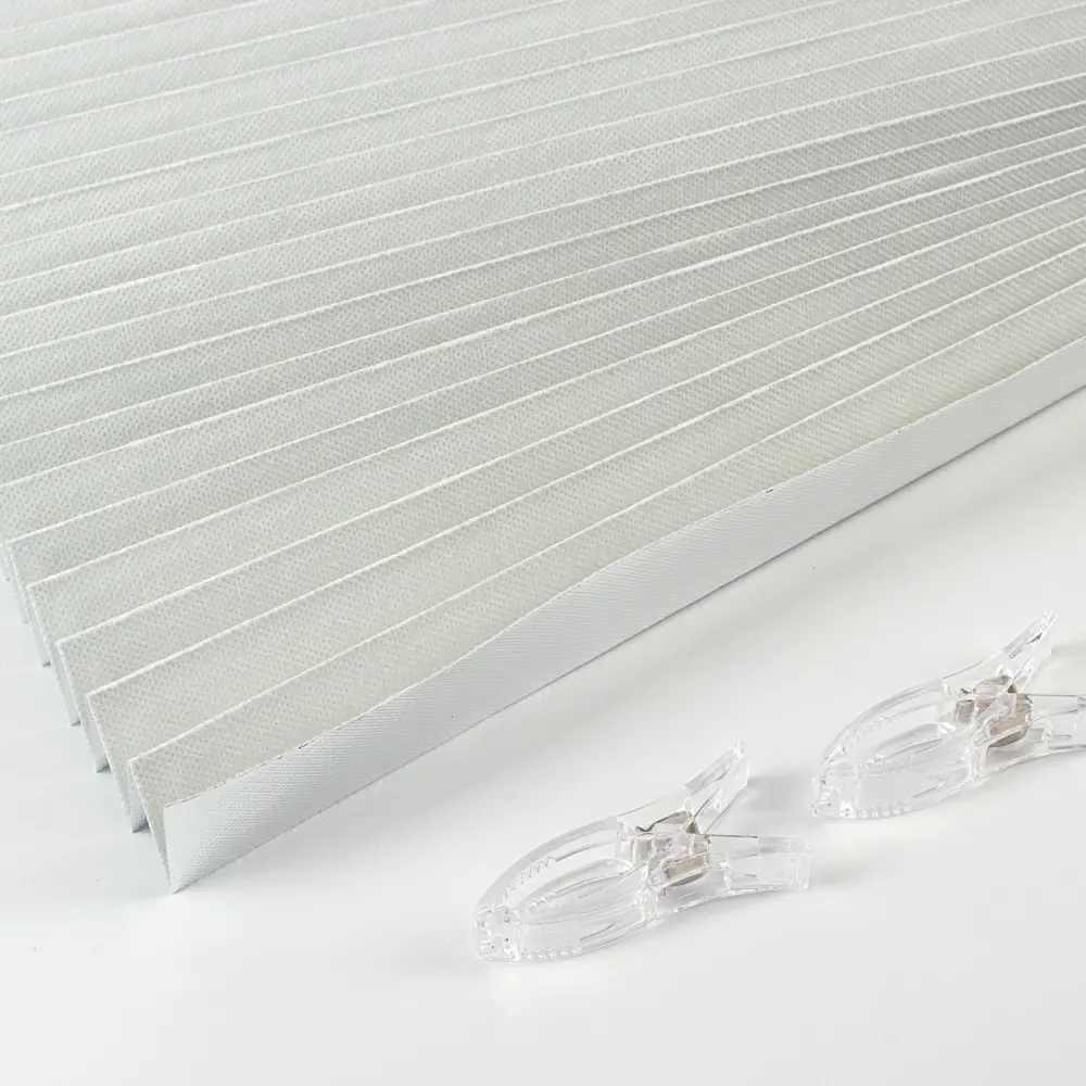 Штора-плиссе Room Decor LY-FF-PB01 90x180 см полиэстер белый STLM-2209974 - Вид №1