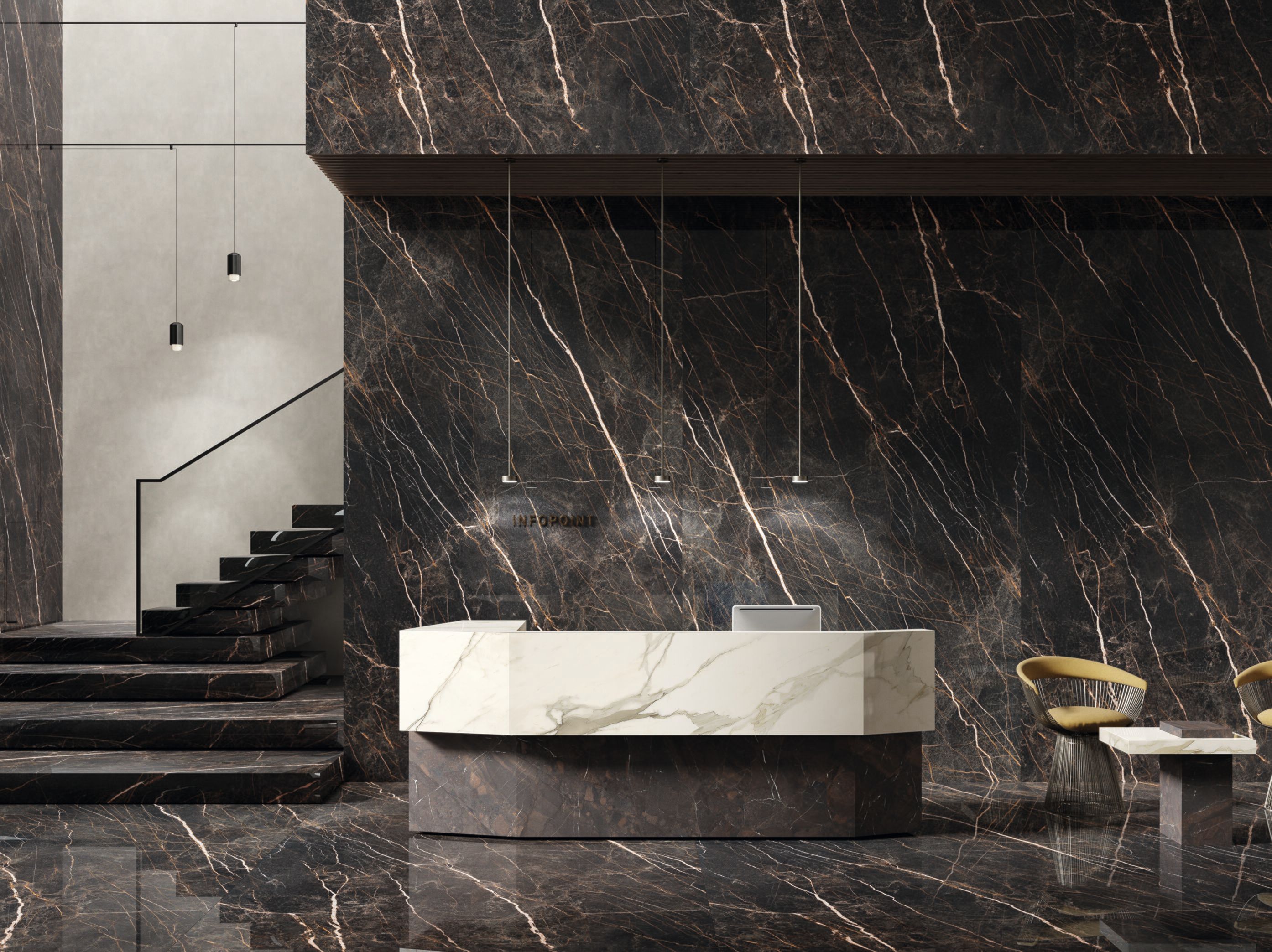 Керамогранит с мраморным эффектом Optimum Surfaces Выбор мрамора ARCH-00117418