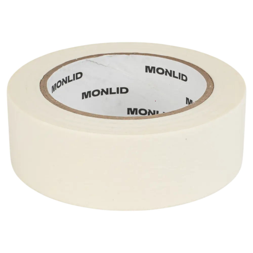 Малярная лента MONLID 38 мм × 50 м - профессиональная бумажная лента для малярных работ 89418302 STLM-1584251