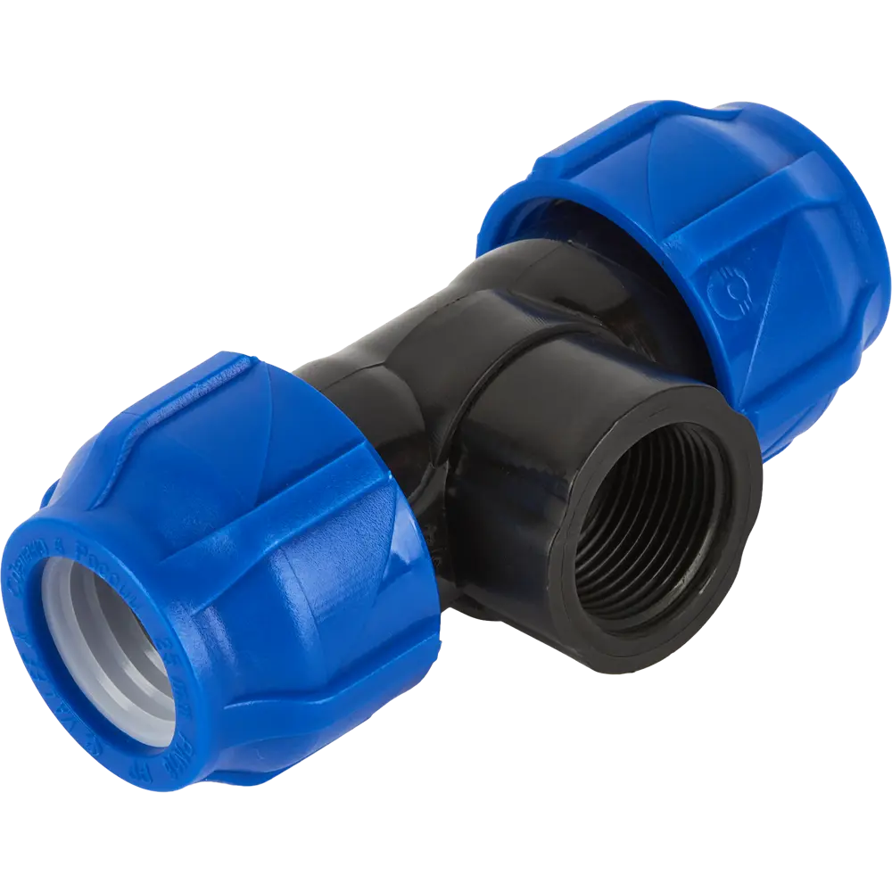 Тройник комбинированный ПНД Valfex 25x3/4"x25 мм ВР 1210012503425 STLM-2135545