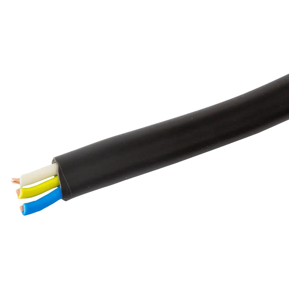 Кабель Electraline ВВГп-НГ 3х1.5 50 м (ГОСТ) 82035003 STLM-2150180 