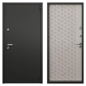 Дверь входная металлическая Норда 880 мм правая цвет вест бежевый