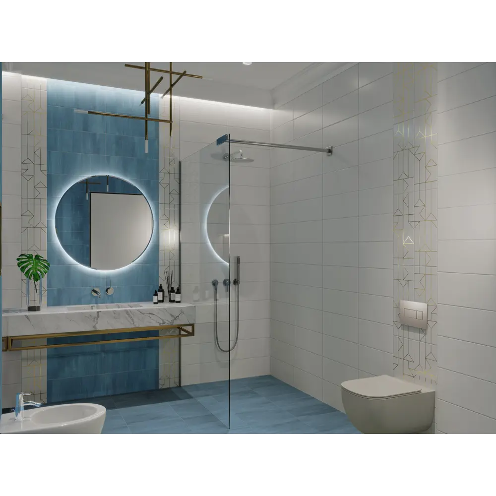 Напольная плитка Mix&live Base G 42х42 см 1.76 м² цвет синий 84789571 STLM-2205938 BELANI  - Вид №3