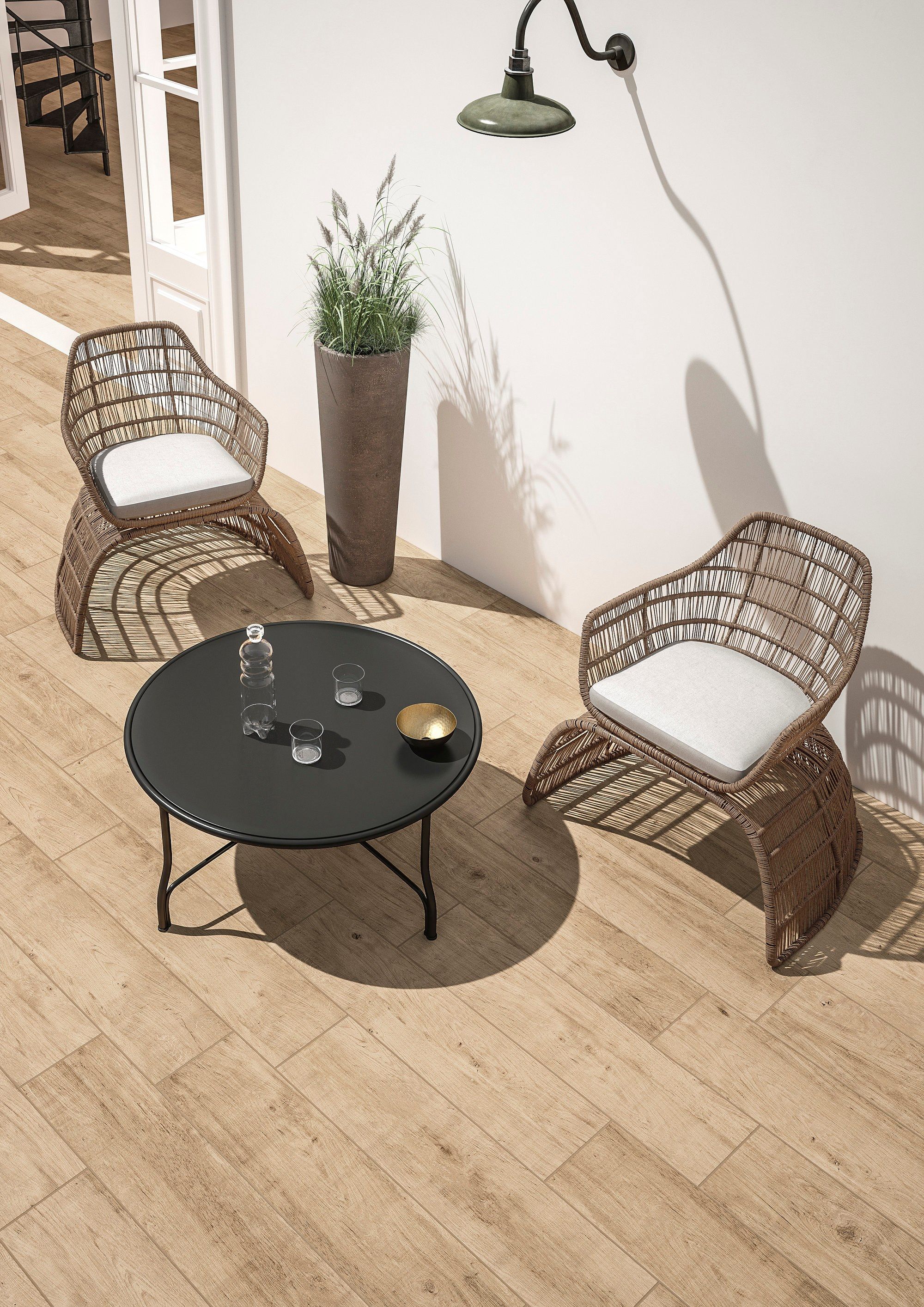 Напольное покрытие из керамогранита под дерево Fiandre Bois urbain ARCH-00055607 - Вид №2