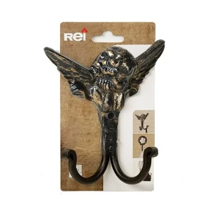 Крючок Rei Angel Hook, 135x120x42 мм, ЦАМ, цвет чёрный 13622124 STLM-2179124