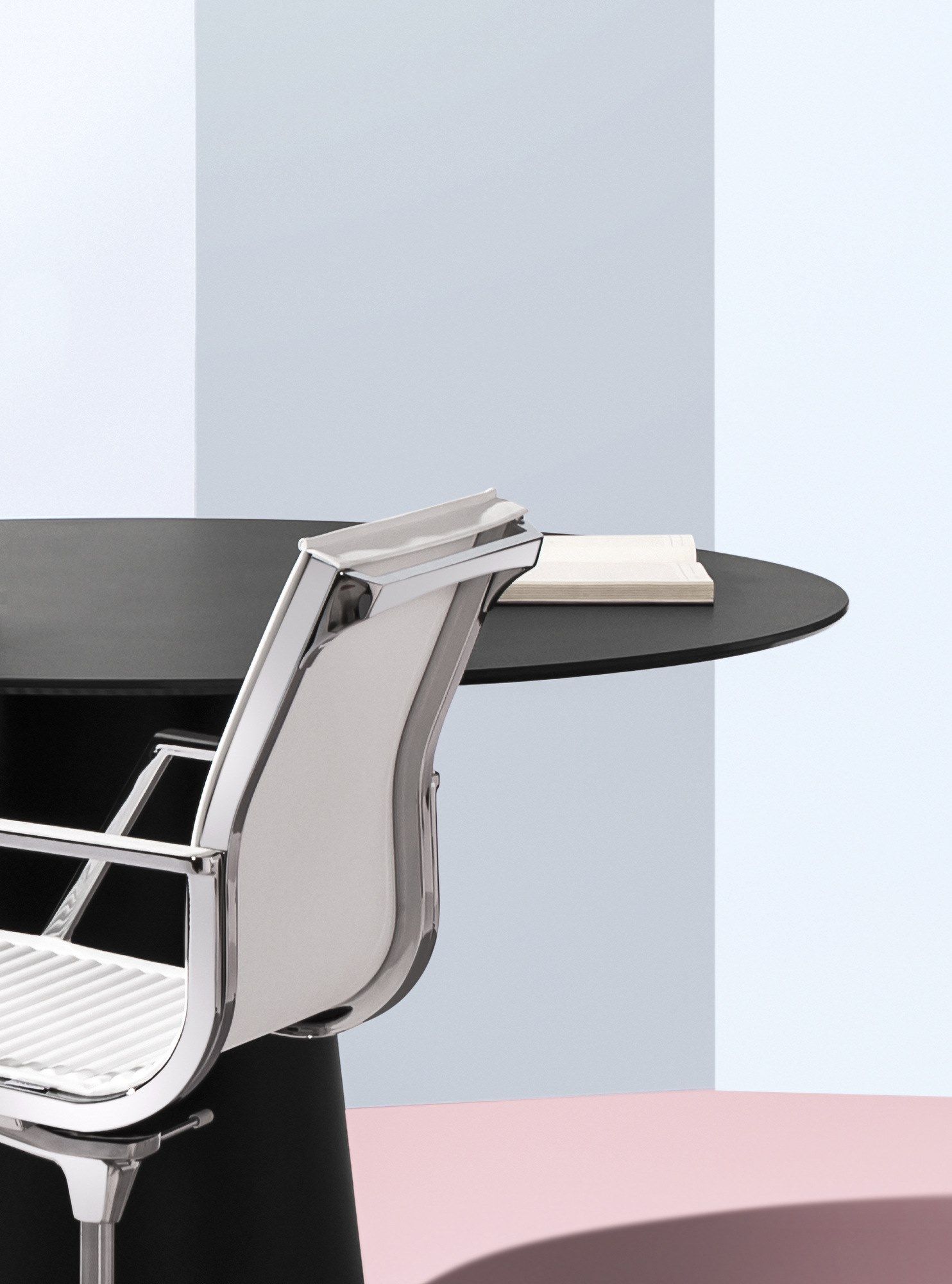 5-спицевое вращающееся офисное кресло с колесами Luxy Nulite ARCH-00039867 - Вид №2