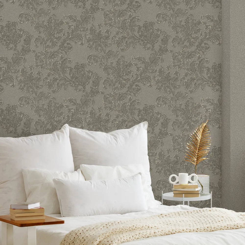 Обои флизелиновые Elysium Эдита серые 1.06 м Е78405 STLM-2148342 - Вид №3