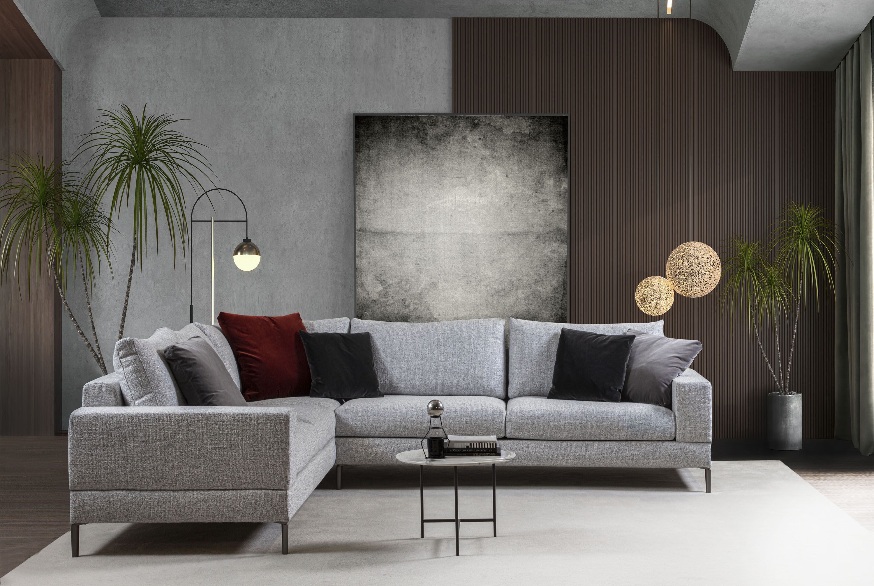 Съемный угловой диван из ткани GRUPPO FOX день Фокса ARCH-00011424 - Вид №3