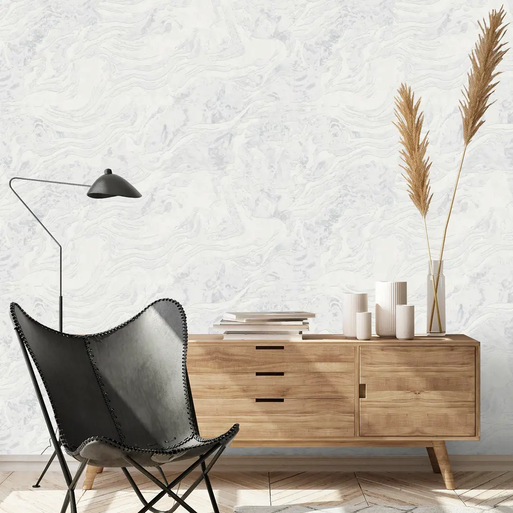 Обои флизелиновые Elysium Тиамат белые 1.06 м Е706600 STLM-2184301 - Вид №2