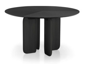 Круглый деревянный стол