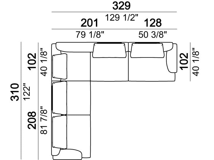 Модульный диван Arketipo That's life ARCH-00014909 - Вид №8