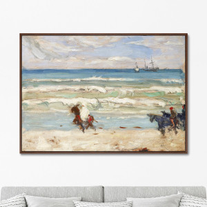 91277975 Картина «» Beach scene, Tangier, 1906г. STLM-0532630 КАРТИНЫ В КВАРТИРУ