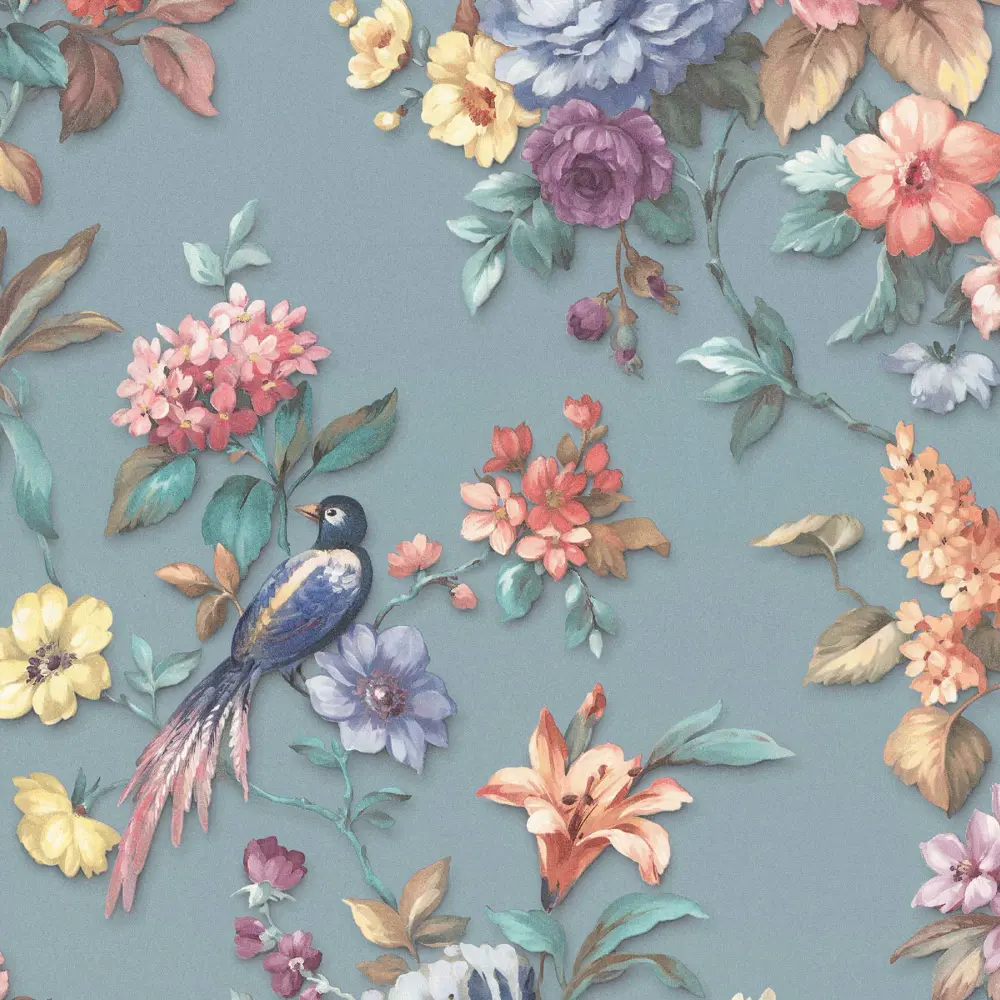 Обои флизелиновые Артекс Вивьен синие 1.06 м 10686-05 STLM-2144112 - Вид №1