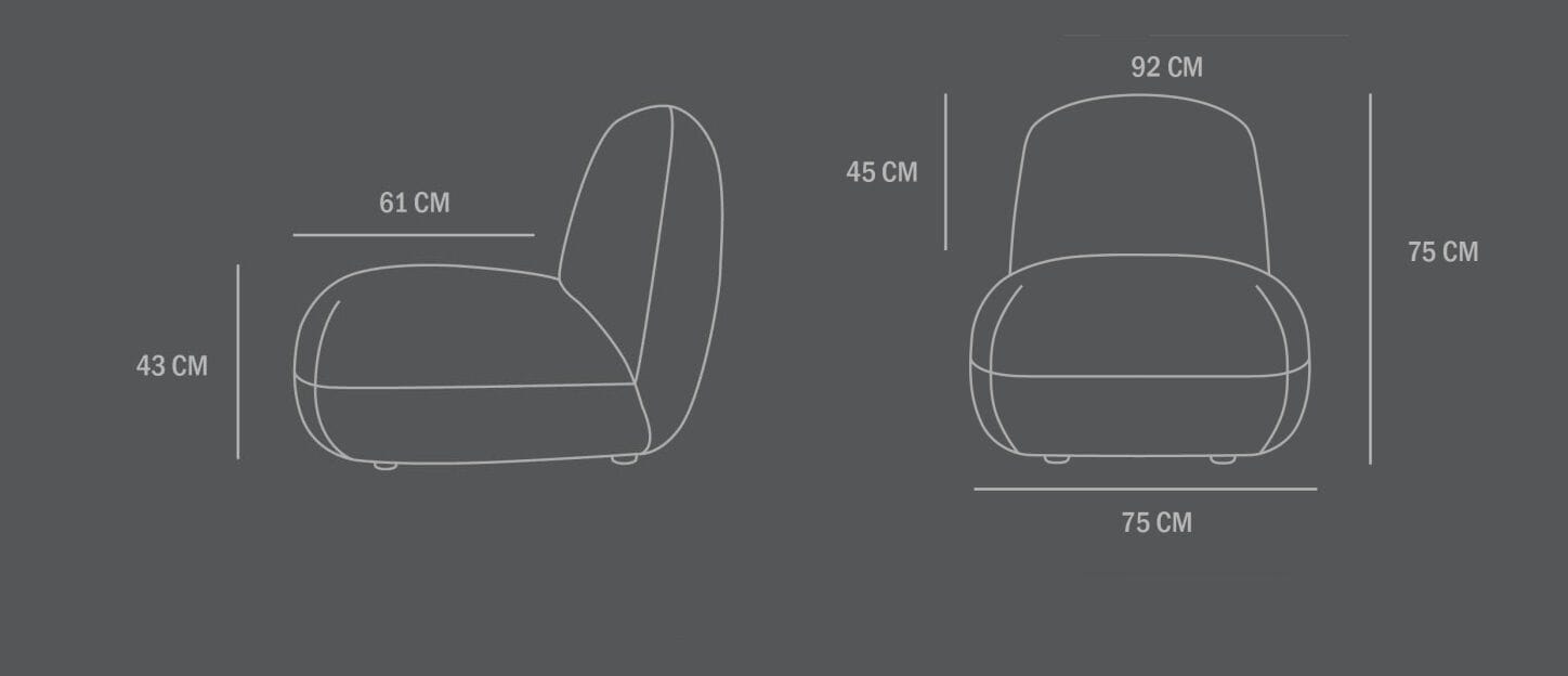 Кожаное кресло 101 Copenhagen Toe ARCH-00083508 - Вид №7