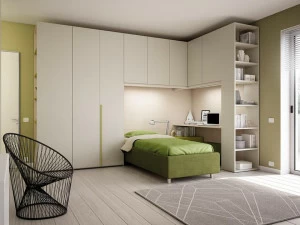 Moretti Compact Модульная спальня с деревянным мостиком для мальчиков