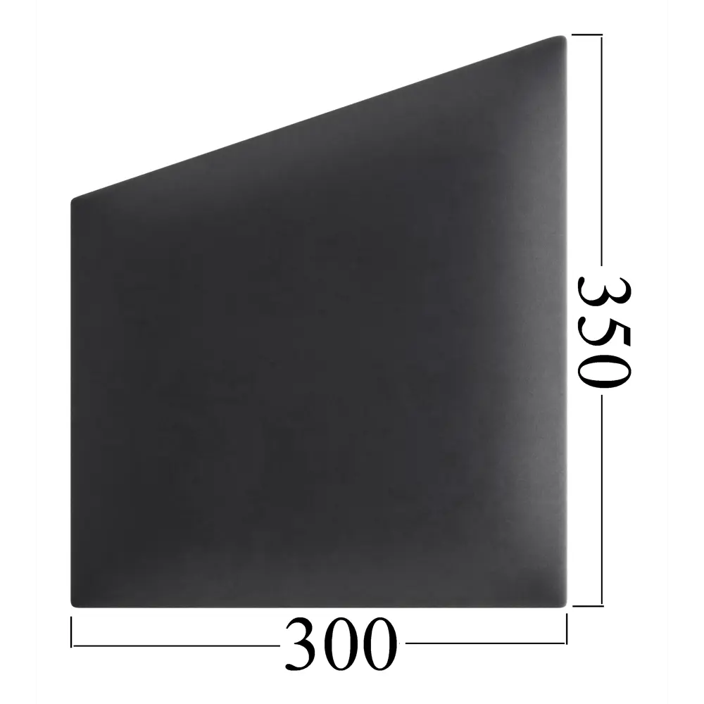 Панель тканевая Vilo 300x350 мм цвет geo графит 85517708 STLM-2196385 Santreyd  - Вид №3