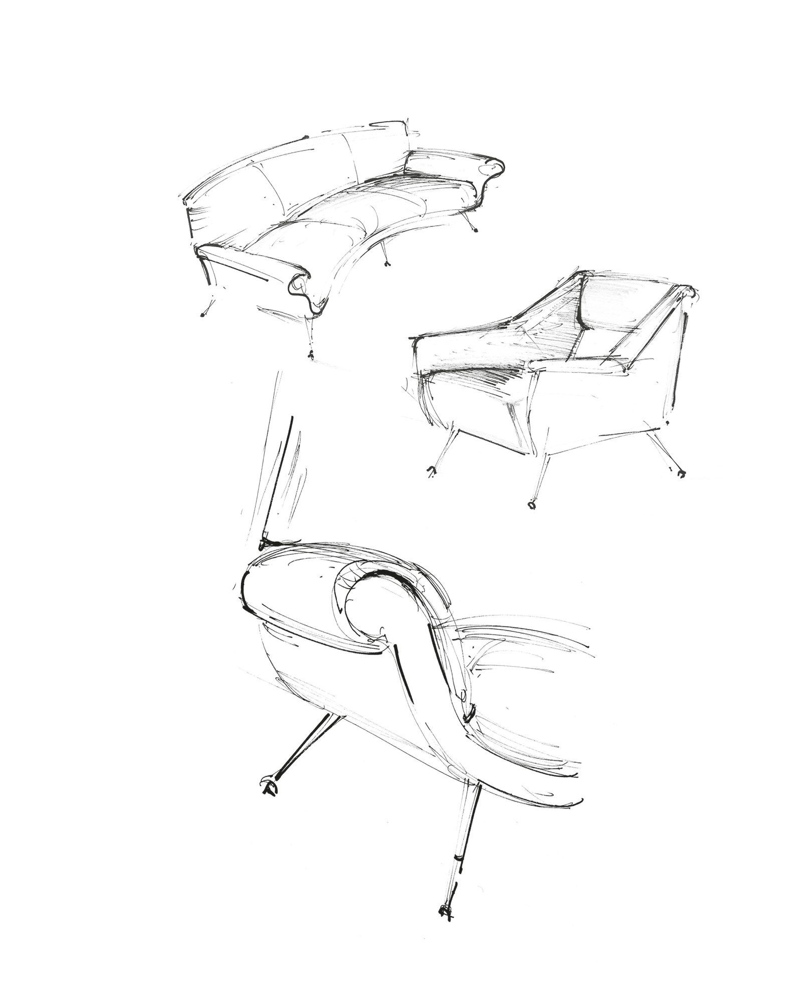 Кресло Minotti Albert &amp ARCH-00102132 - Вид №3