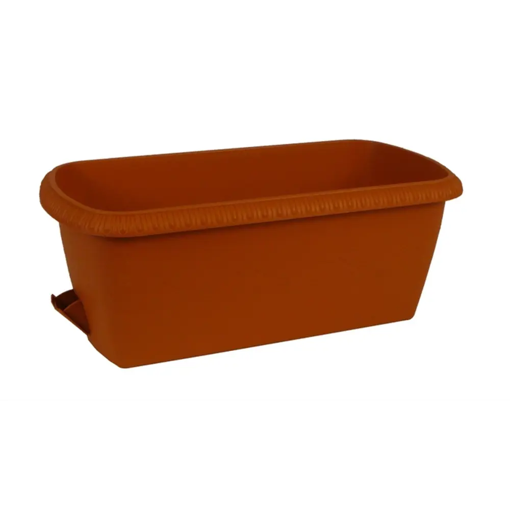 Ящик балконный «Жардин» терракот 40 см, пластик Santreyd STLM-2156049