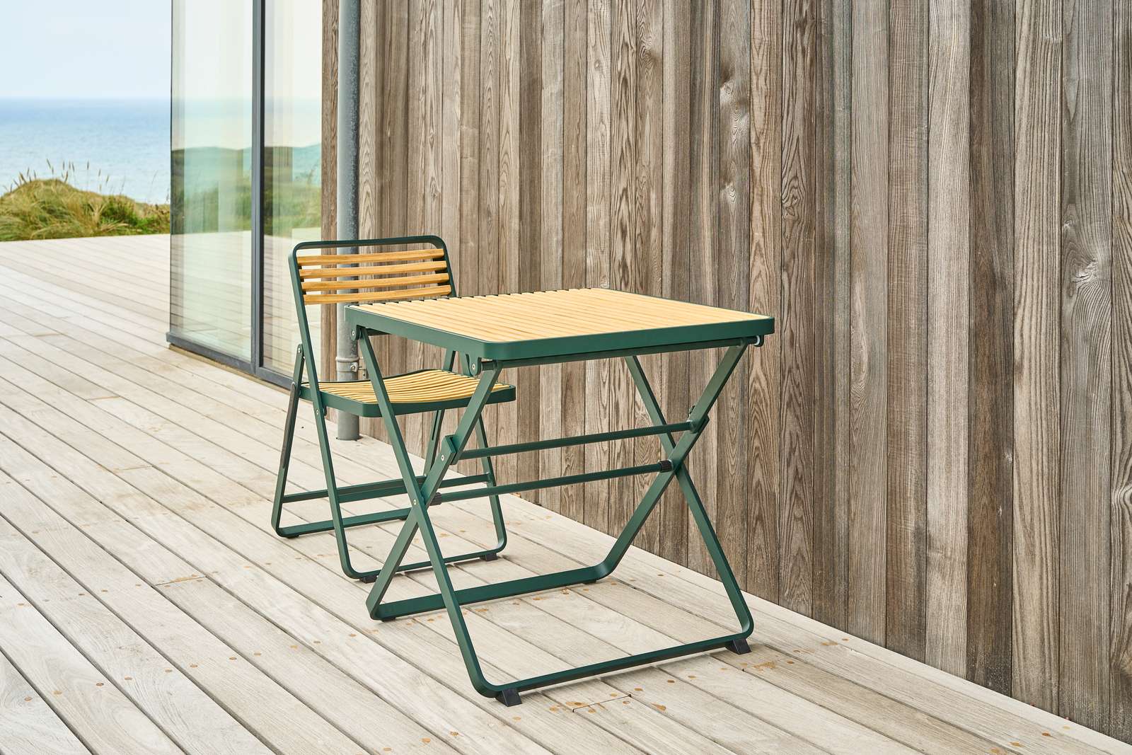 Бамбуковый складной квадратный садовый стол Mindo Mindo 121 ARCH-00046743 - Вид №4