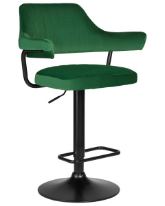 90813036 Барный стул Charly black lm-5019 61x120x54 цвет зеленый STLM-0393950 DOBRIN
