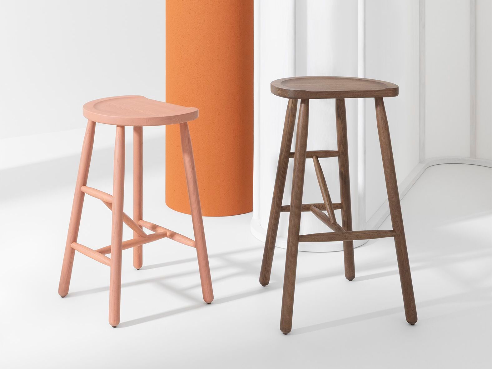 Высокий стул из ясеня Billiani Puccio ARCH-00132713 - Вид №1