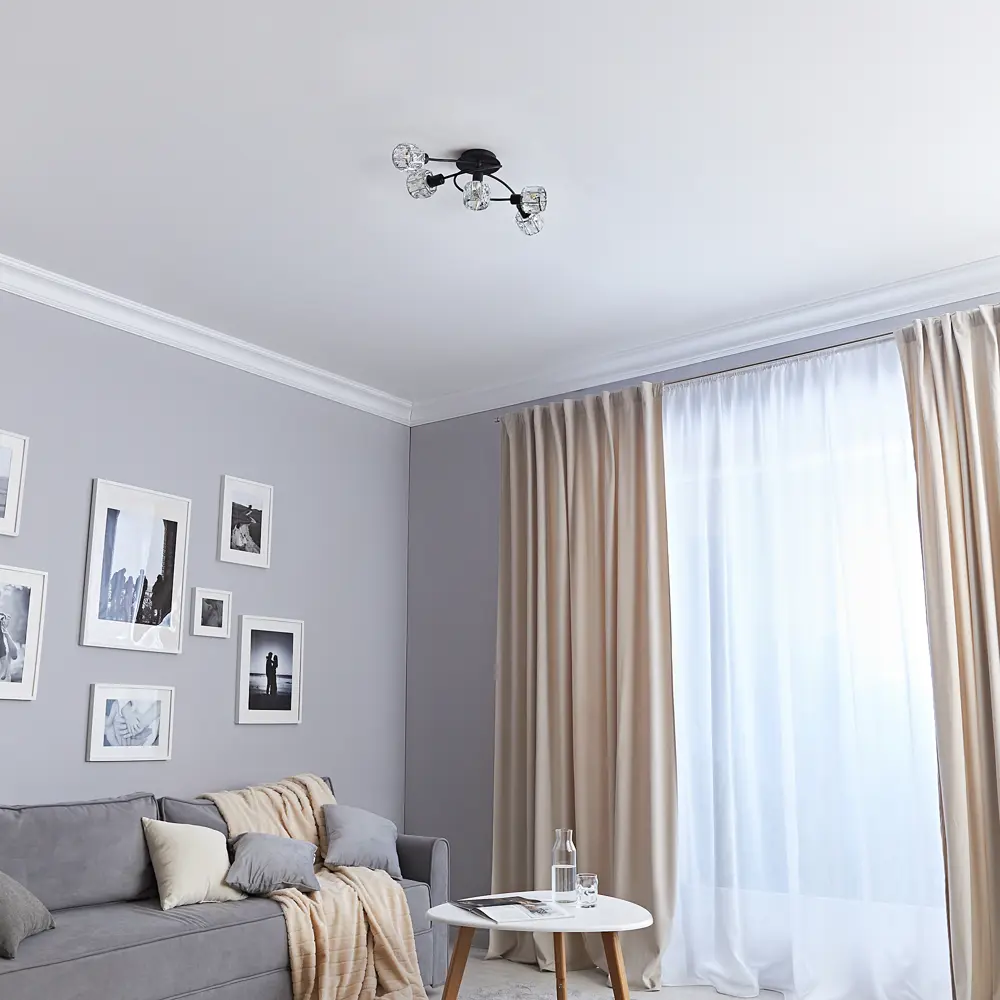 Люстра De City Акцент - современный потолочный светильник с пятью плафонами 88038460 STLM-1357878 - Вид №9