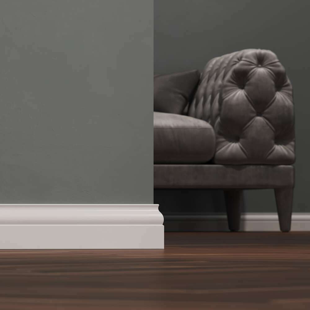 Плинтус напольный полистирол PS100304.001 HANNAHHOLZ  - Вид №2