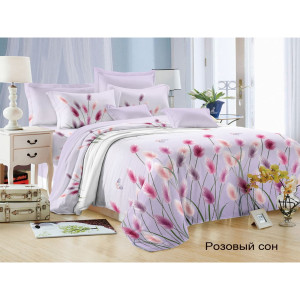 Комплект постельного белья Felicita 1173 Розовый сон, евро, сатин цвет разноцветный ЭЛЬФ