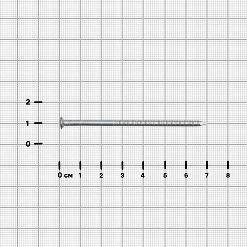 Гвозди ершеные 3.2x70 мм 1 кг Santreyd STLM-2176188 - Вид №2