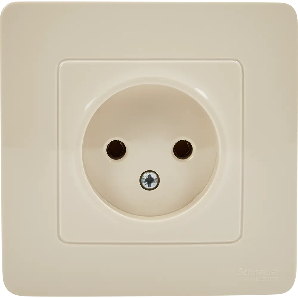 Розетка встраиваемая Systeme Electric Blanca без заземления без шторок 16 А цвет бежевый STLM-2193978