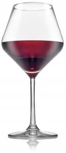IVV Набор из 2 бокалов для красного вина в прозрачном стекле Tasting hour 7385.2