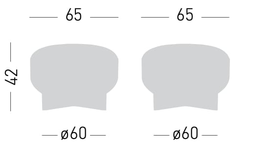 Ткань пуф GABER To-Go ARCH-00093387 - Вид №5