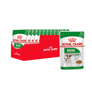 ПР0048344*12 Корм для собак для мелких пород, соус пауч 85г (упаковка - 12 шт) ROYAL CANIN