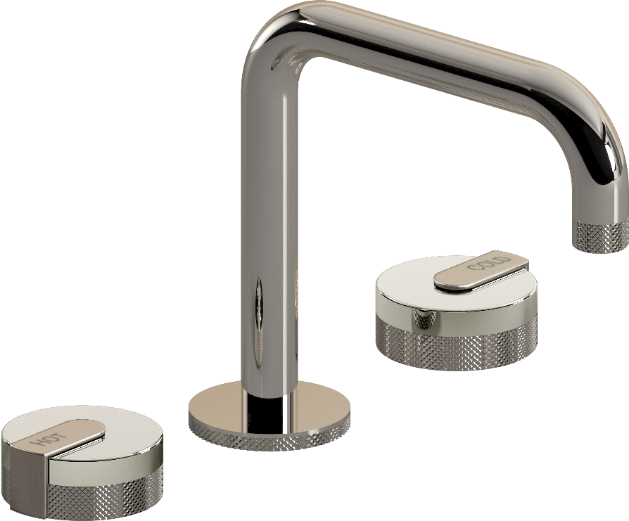 E-11511-R1PC-L1BNi-PN Смеситель для умывальника на 3 отвертия GRAFF MOD+