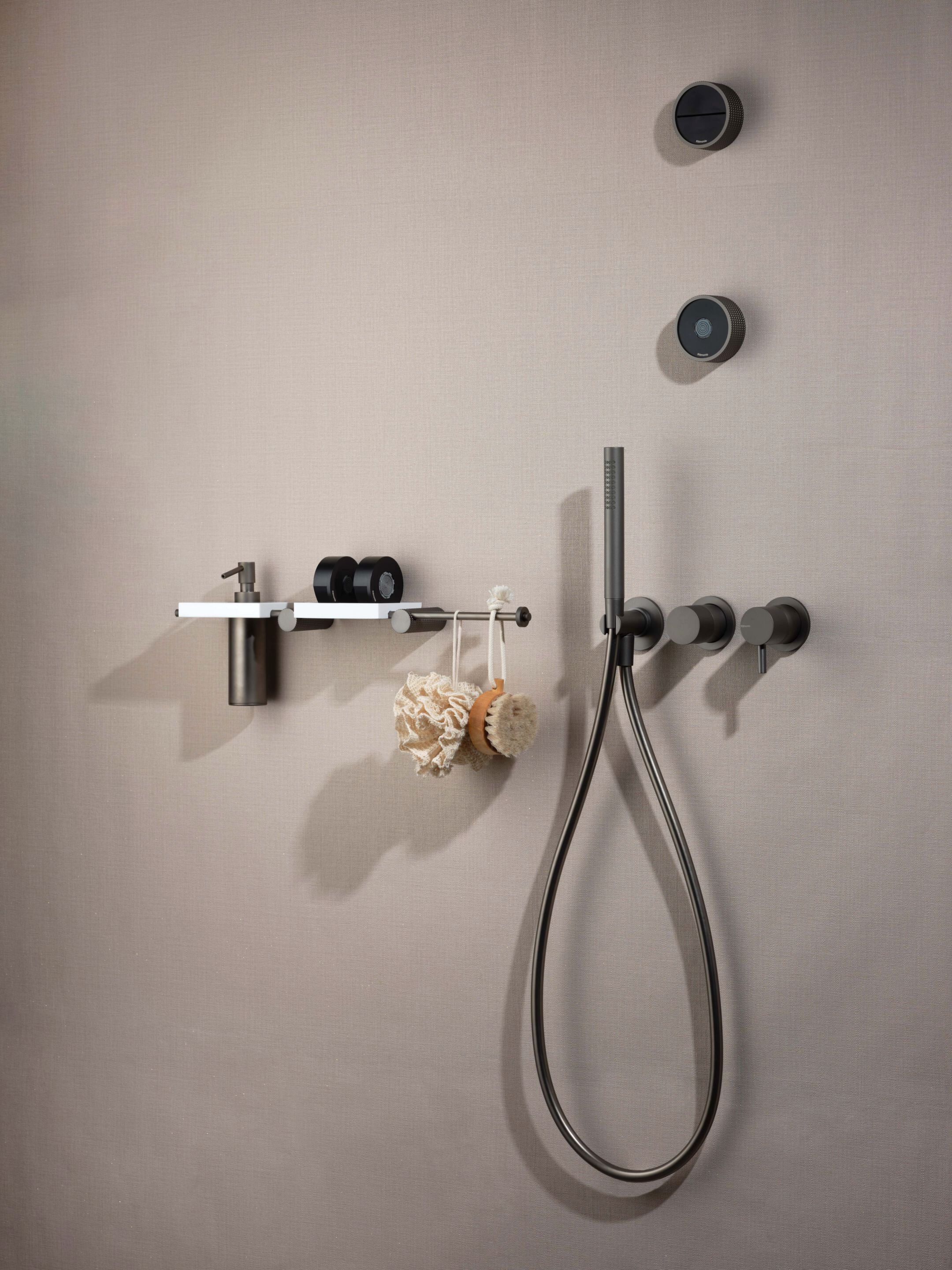 Латунная боковая насадка для душа Ritmonio Diametro35 Wellness отпечатки пальцев ARCH-00043916 - Вид №8