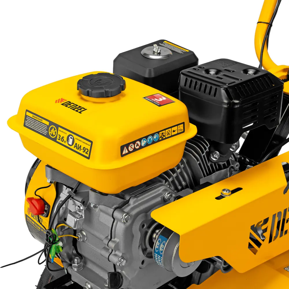 Мотоблок Denzel DPT-170S с бензиновым двигателем 7 л.с. 89365316 STLM-1582743 - Вид №4