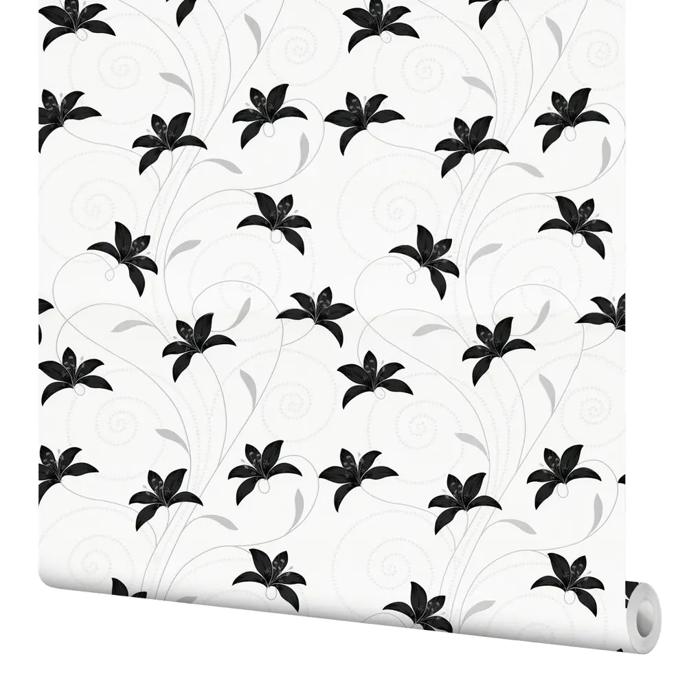 Обои флизелиновые Vilia Вояж чёрные 1.06 м 1145-21 STLM-2018601