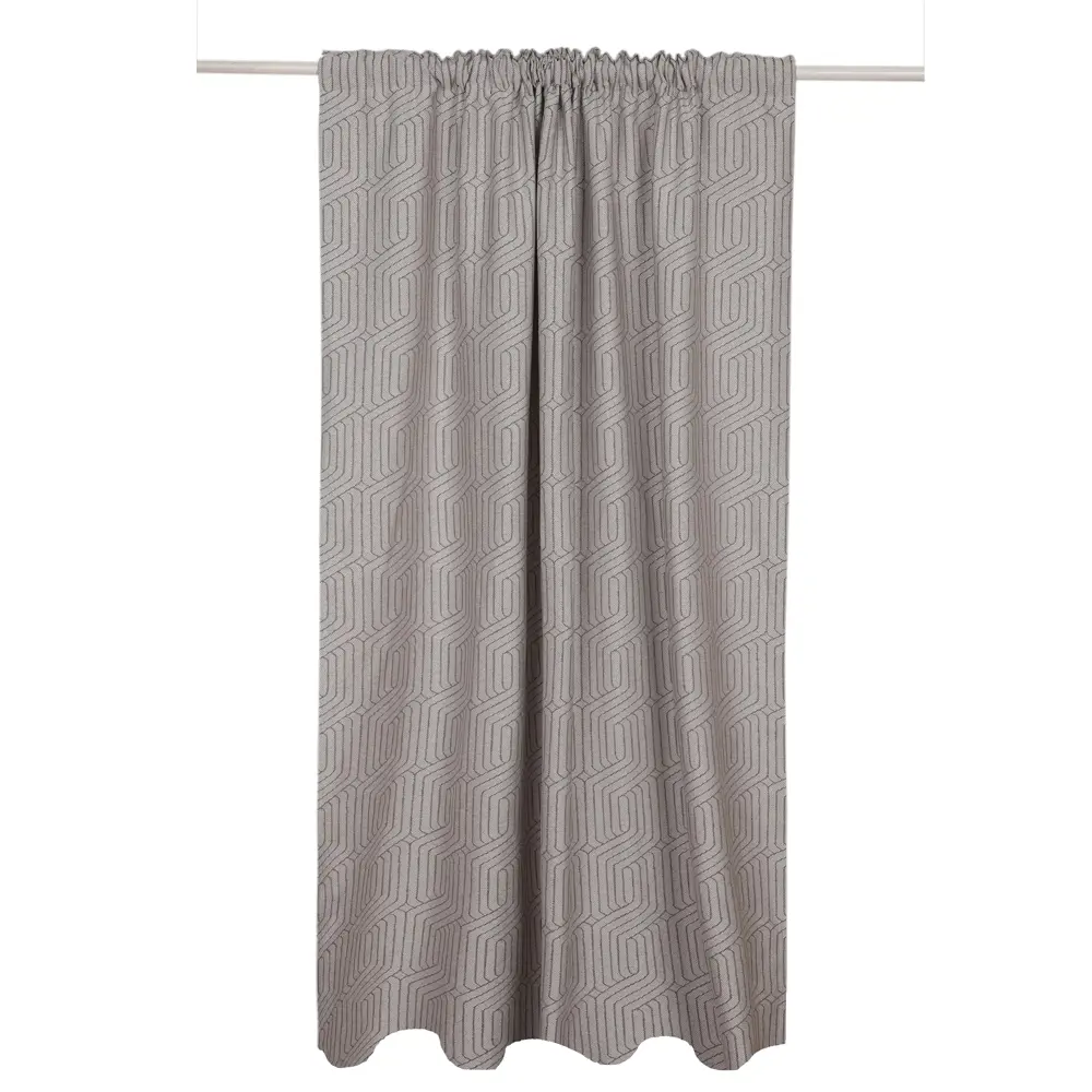 Штора на ленте Inspire Ance 160x280 см цвет бежевый STLM-2049223 - Вид №3