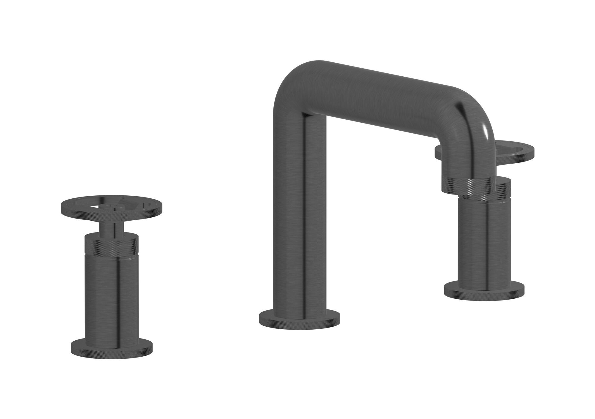 Смеситель для раковины с 3 отверстиями для пола с автоматическим сливом IB Bold ARCH-00060868 - Вид №5